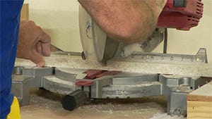 cut edge strips to fit between corners